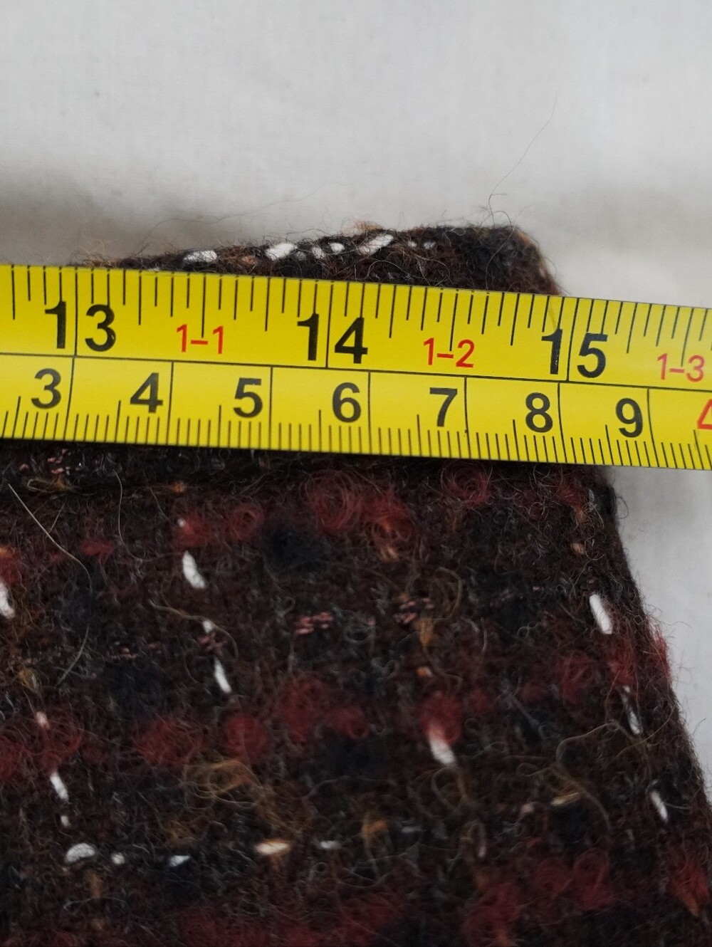 Brooks Brothers Moon British Tweed Wool Blend A-Line Skirt Brown Size 6 - Picture 6 of 11